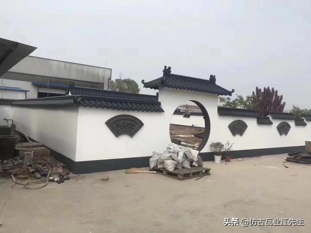 古瓦新制，樹脂仿古瓦為現代仿古建筑添磚加瓦